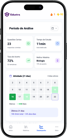 Screenshot da plataforma